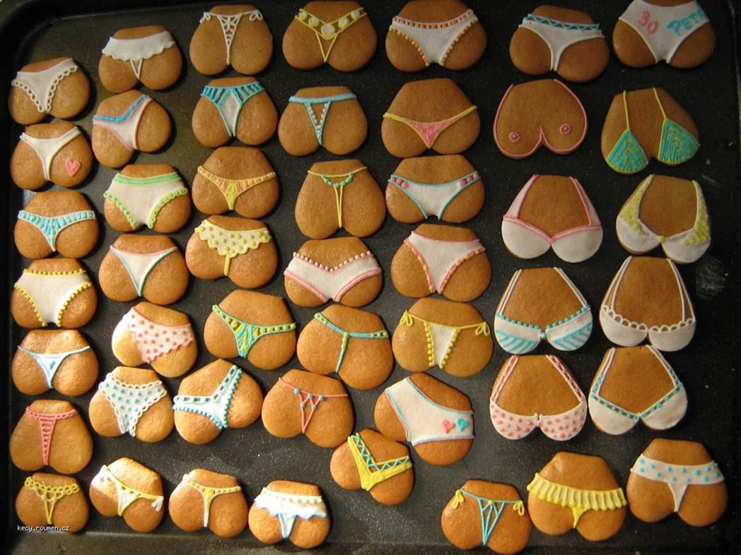 Ruby Ryder shares cookies shapes like breasts and butts