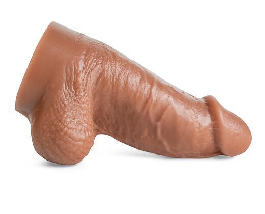 Ruby Ryder shares photo of large realistic dildo with ball for pegging