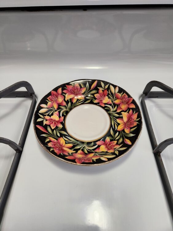 Find your joy, even if it's a saucer that sits on your stove