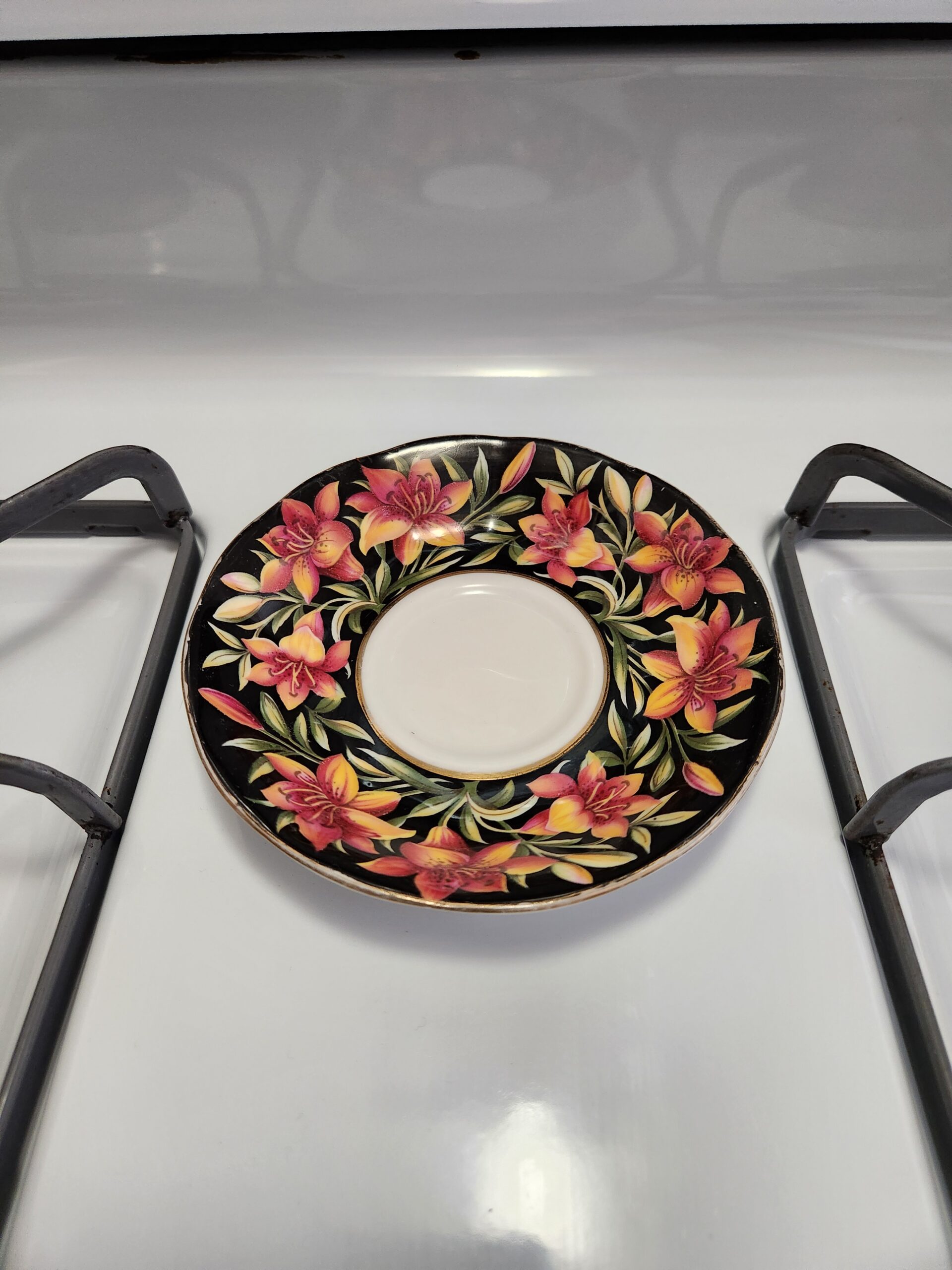 Find your joy, even if it's a saucer that sits on your stove
